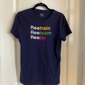 Reebok blue large t-shirt
